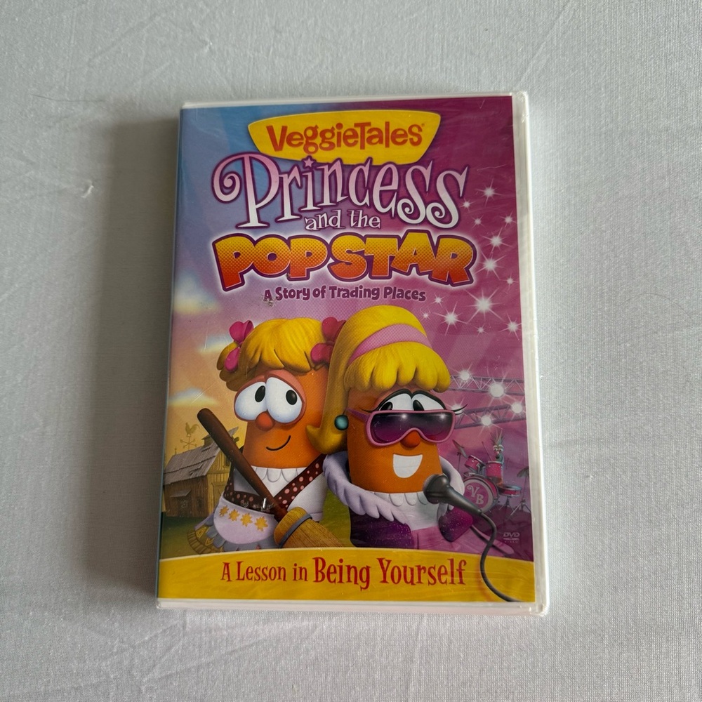 Veggietales Princess And The Pop star DVD Brand New Sealed